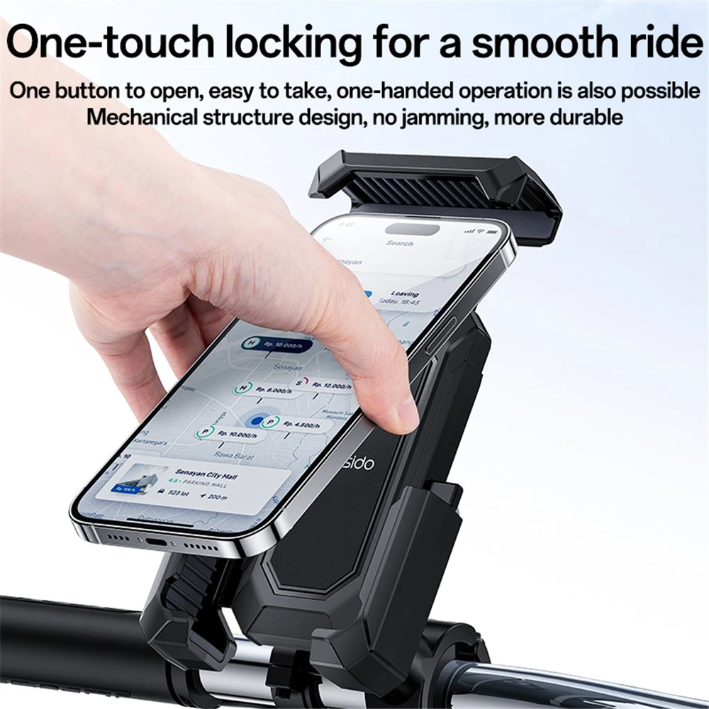 Yesido Bike phone holder C331 juodas