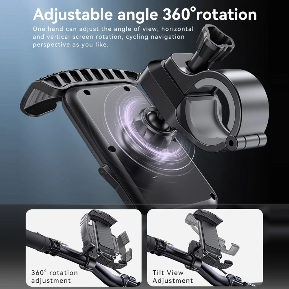 Yesido Bike phone holder C249 juodas