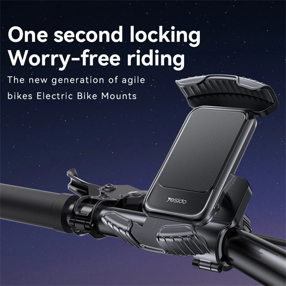 Yesido Bike phone holder C249 juodas