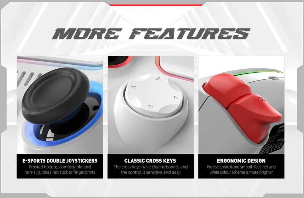 Marvo Žaidyb.vald.Wireless Monka Contra GT-96 PS4/PS3/Android/PC/iOS13