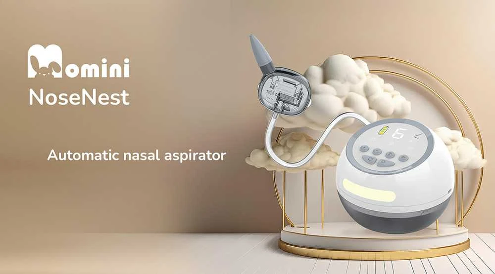 Momini automatinis nosies aspiratorius NoseNest