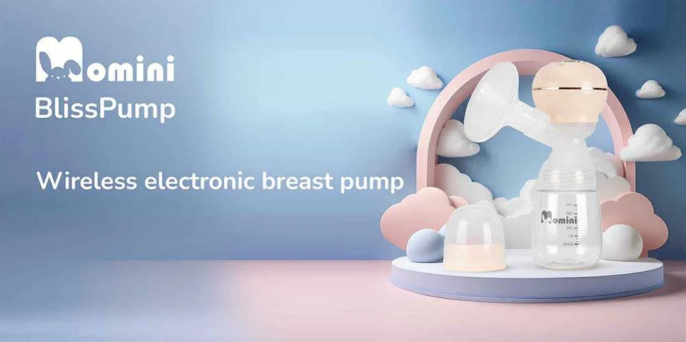 Momini belaidis elektroninis Pientraukis BlissPump