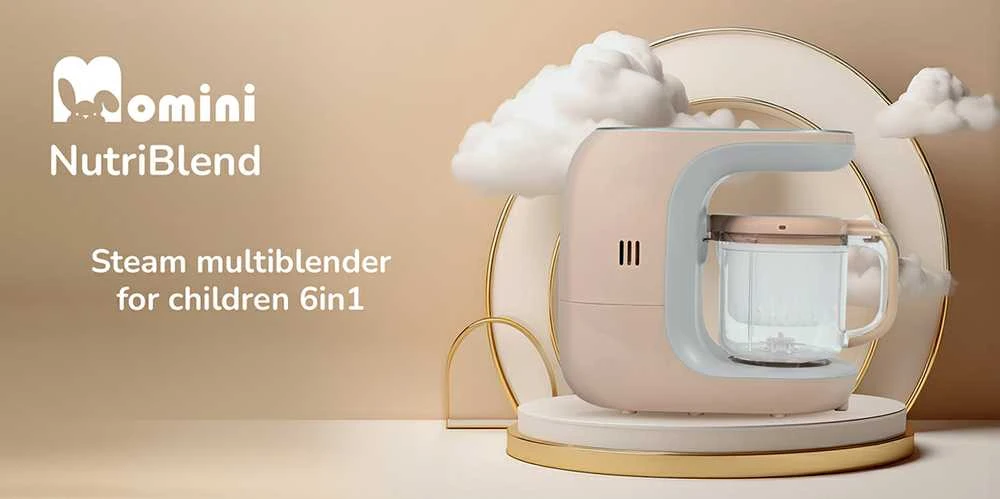 Momini garinis daugiafunkcis trintuvas vaikams 6in1 NutriBlend