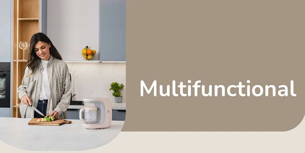 Momini garinis daugiafunkcis trintuvas vaikams 6in1 NutriBlend