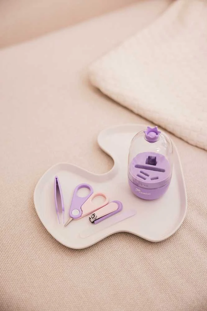 Momini kūdikio nagų priežiūros rinkinys Lilac