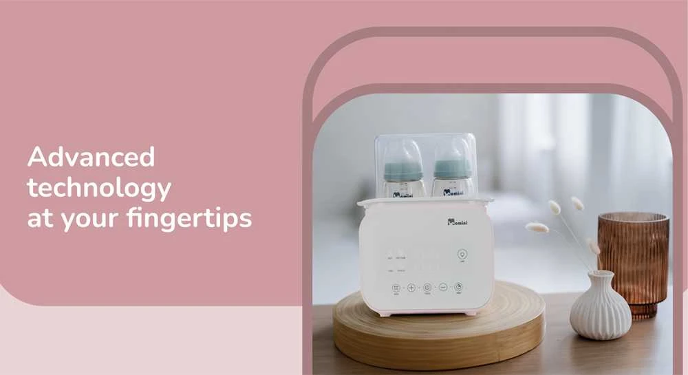 Momini Steriliser and bottle warmer 3in1 MelloDuo