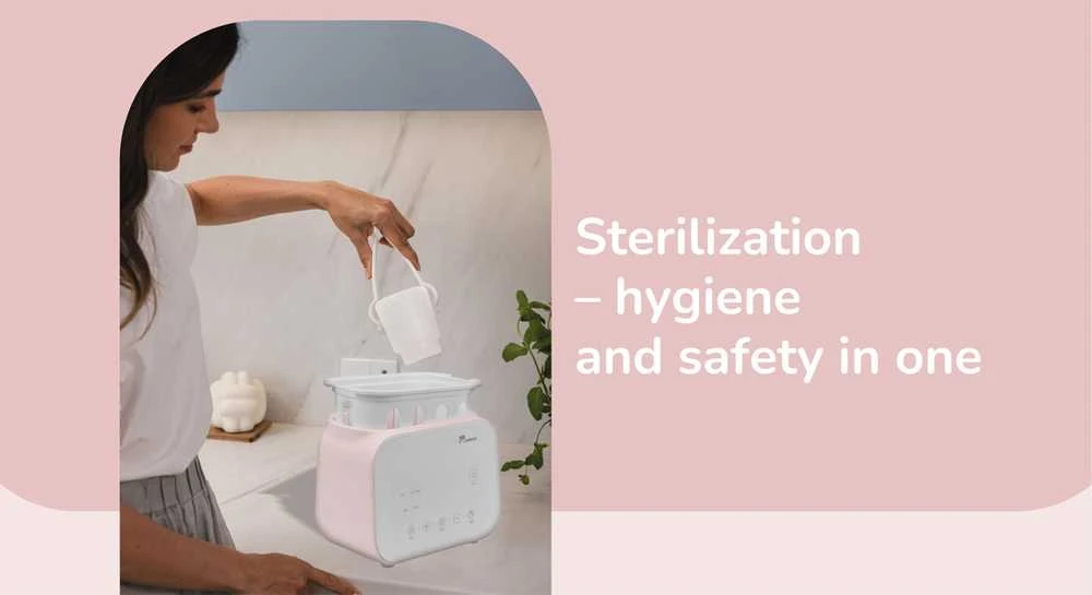 Momini Steriliser and bottle warmer 3in1 MelloDuo