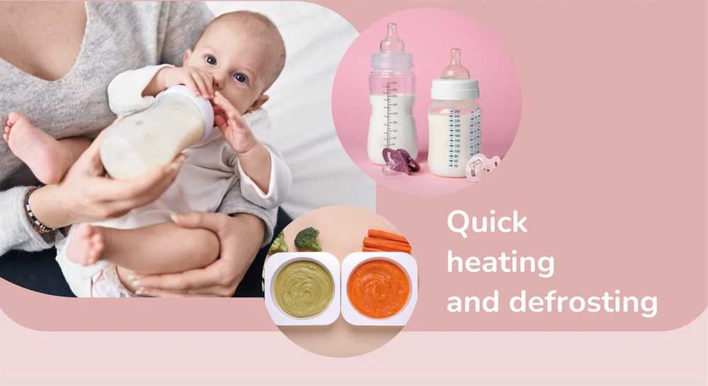 Momini Steriliser and bottle warmer 3in1 MelloDuo
