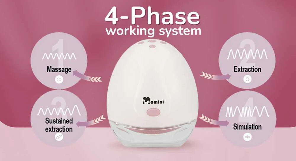 „Momini HandsFree“ belaidis elektrinis Pientraukis „SingleHarmony“