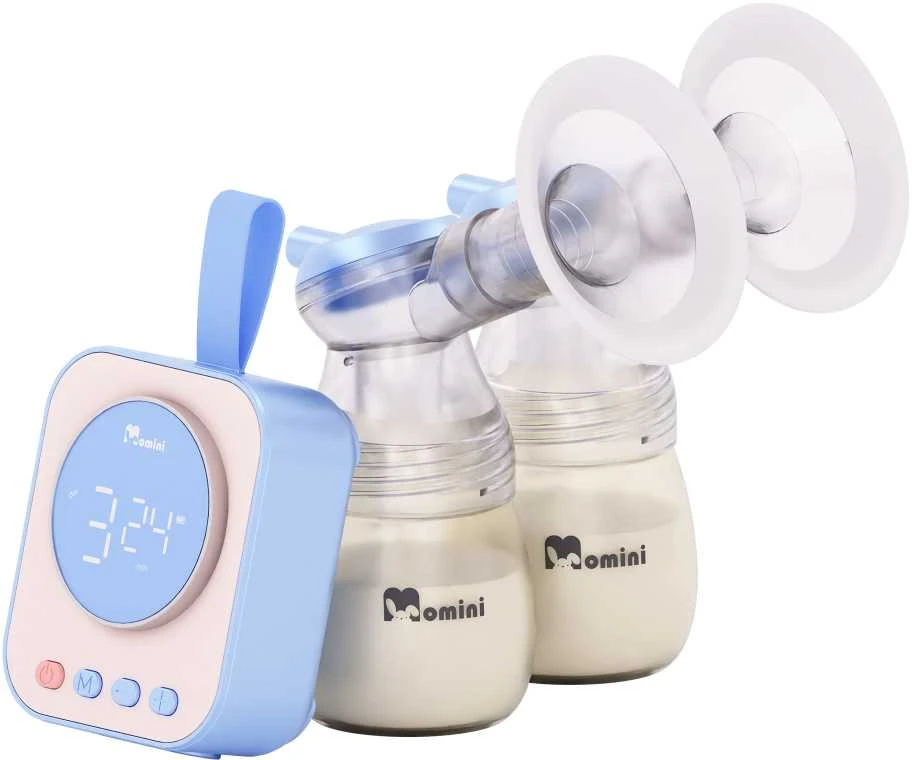 „Momini Double HandsFree“ belaidis elektrinis Pientraukis „TwinHarmony“