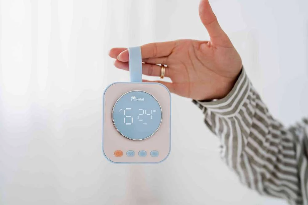 „Momini Double HandsFree“ belaidis elektrinis Pientraukis „TwinHarmony“