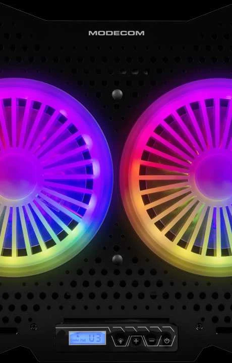 NK aušinimo padas Modecom MC-CF18 RGB