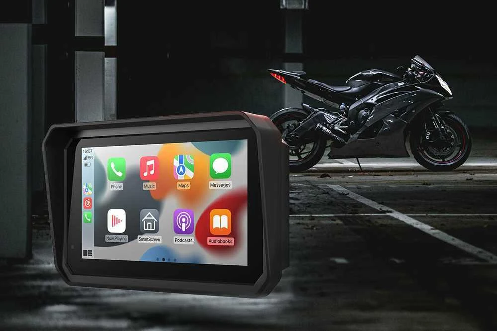 Automagnetola Baltan Nexadio MB100 multimedia motociklui