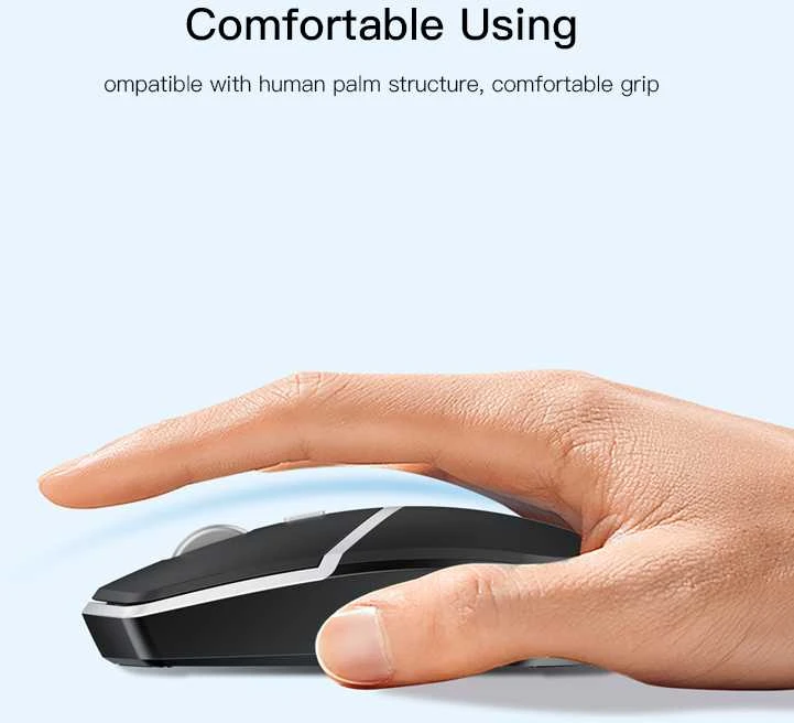 Yesido pelė kompiuteriui KB16 wireless juodas