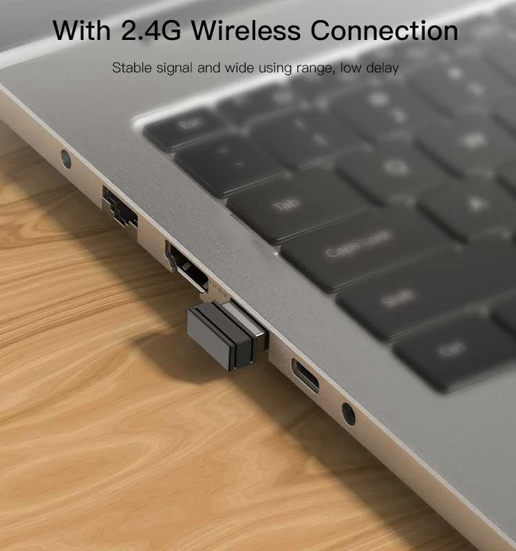 Yesido pelė kompiuteriui KB16 wireless juodas