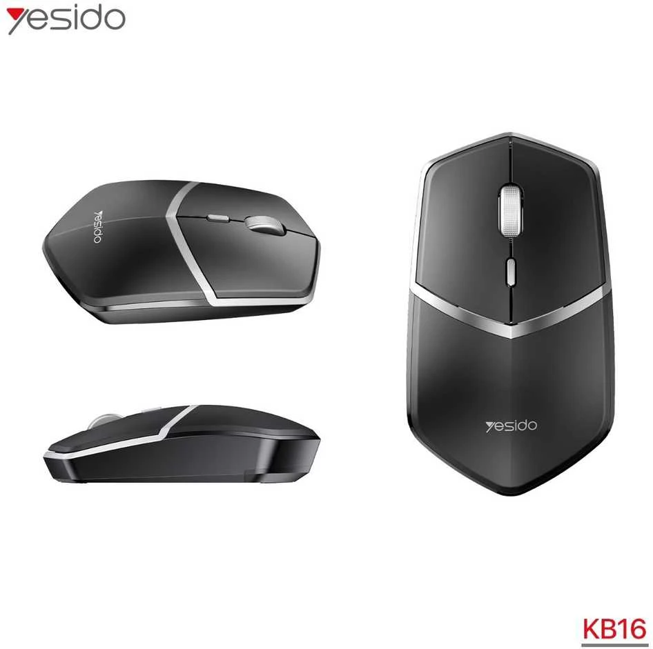 Yesido pelė kompiuteriui KB16 wireless juodas