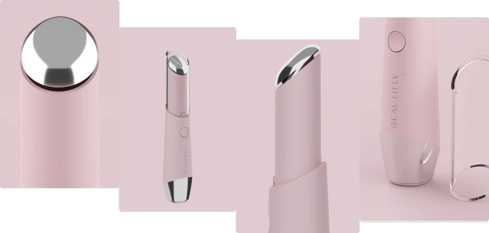 Paakių masažuoklis Beautifly B-Blink Blush