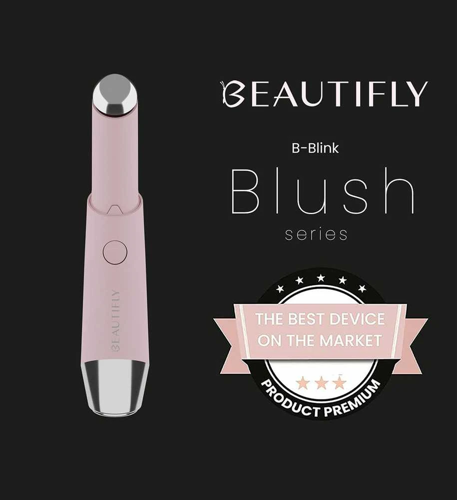 Paakių masažuoklis Beautifly B-Blink Blush