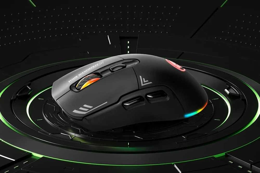Marvo M803W BK Duke 20 V2 belaidė žaidimų pelė | Juoda