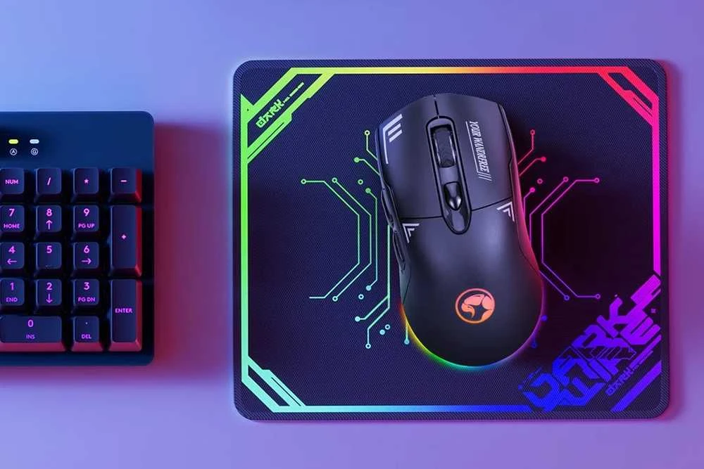 Marvo M803W BK Duke 20 V2 belaidė žaidimų pelė | Juoda