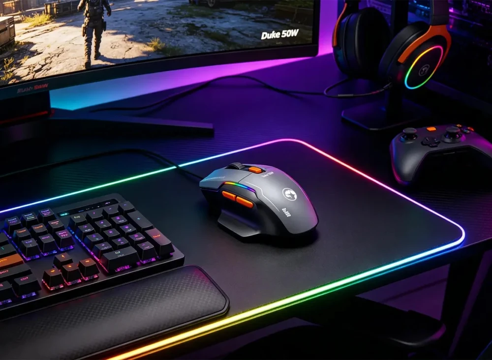 Marvo M368 BK Duke 50 su laidu žaidimų pelė