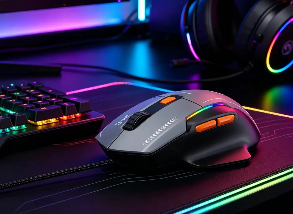 Marvo M368 BK Duke 50 su laidu žaidimų pelė