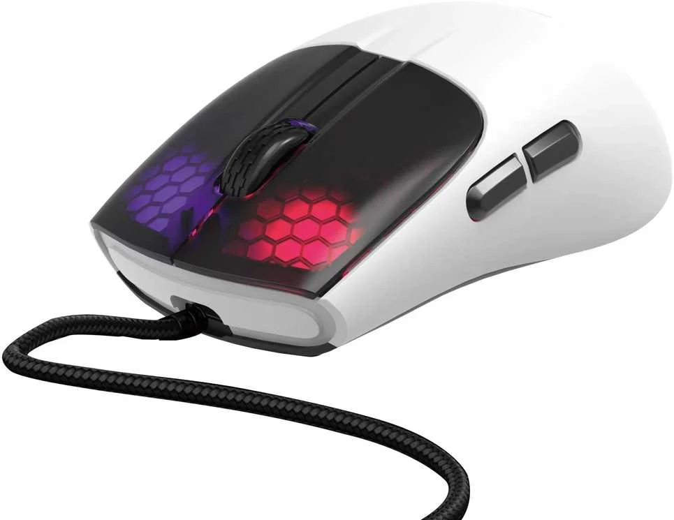 Marvo Scorpion M727 balta pelė su laidu | 12400 DPI