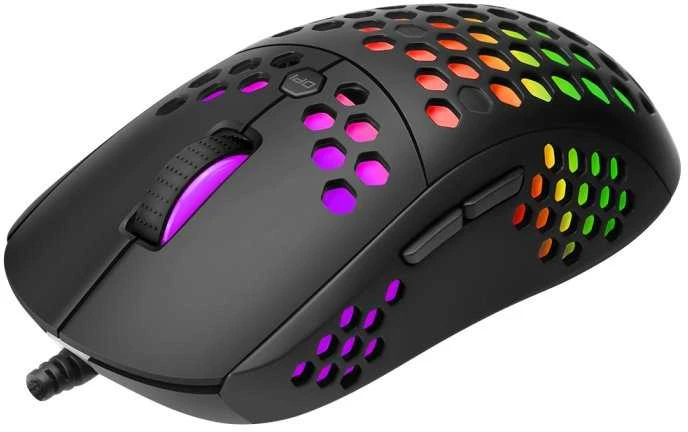 Marvo G961 RGB juoda pelė su laidu | 12000 DPI