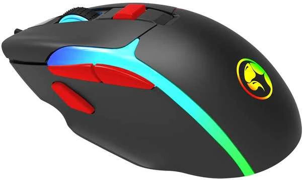 MARVO Scorpion M360 RGB Laidinė žaidimų pelė | Juoda