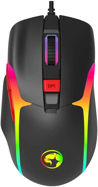 MARVO Scorpion M360 RGB Laidinė žaidimų pelė | Juoda