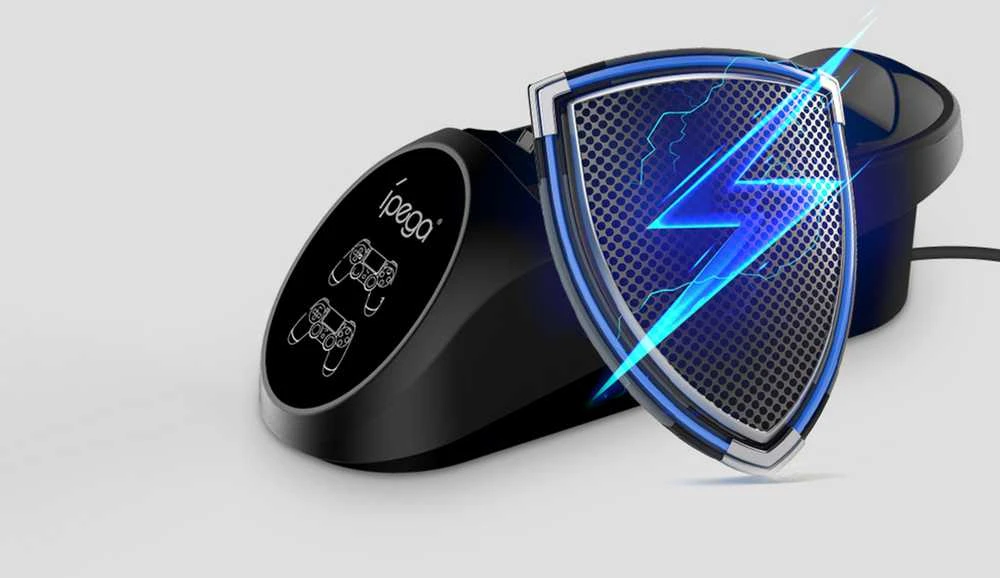 Ipega Dualshock 4 įkrovimo stotelė EXT port