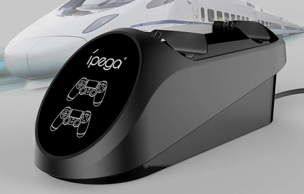 Ipega Dualshock 4 įkrovimo stotelė EXT port