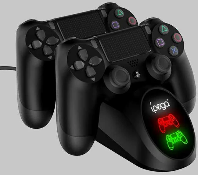 Ipega Dualshock 4 įkrovimo stotelė EXT port