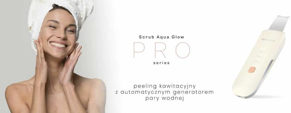 Veido valymas. pr. Beautifly B-SCRUB Aqua Glow Pro