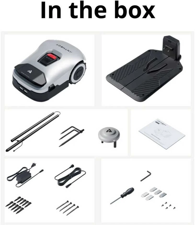 Vejos pjovimo robotas Anthbot Genie 1000, 20 arų