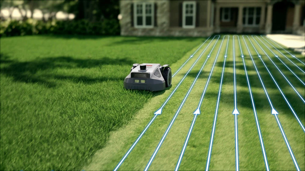 Belaidis vejos robotas ANTHBOT M5 su RTK + AI navigacija, iki 500 m²