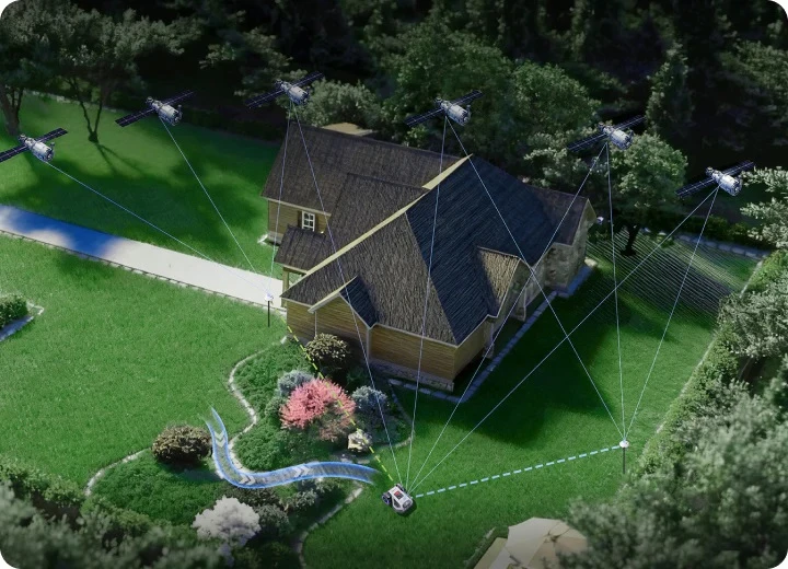 Belaidis vejos robotas ANTHBOT M9 su RTK + AI navigacija, iki 1000 m²