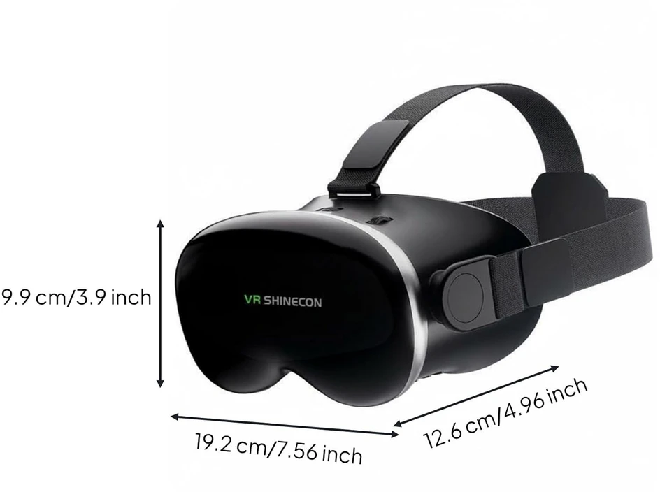 Virt. realybės akiniai Shinecon VR18 + B03 valdiklis