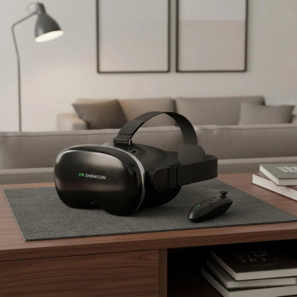 Virt. realybės akiniai Shinecon VR18 + B03 valdiklis