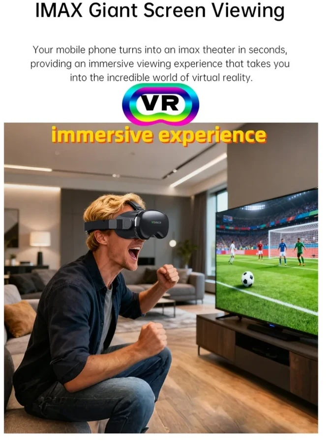 Virt. realybės akiniai Shinecon VR18 + B03 valdiklis