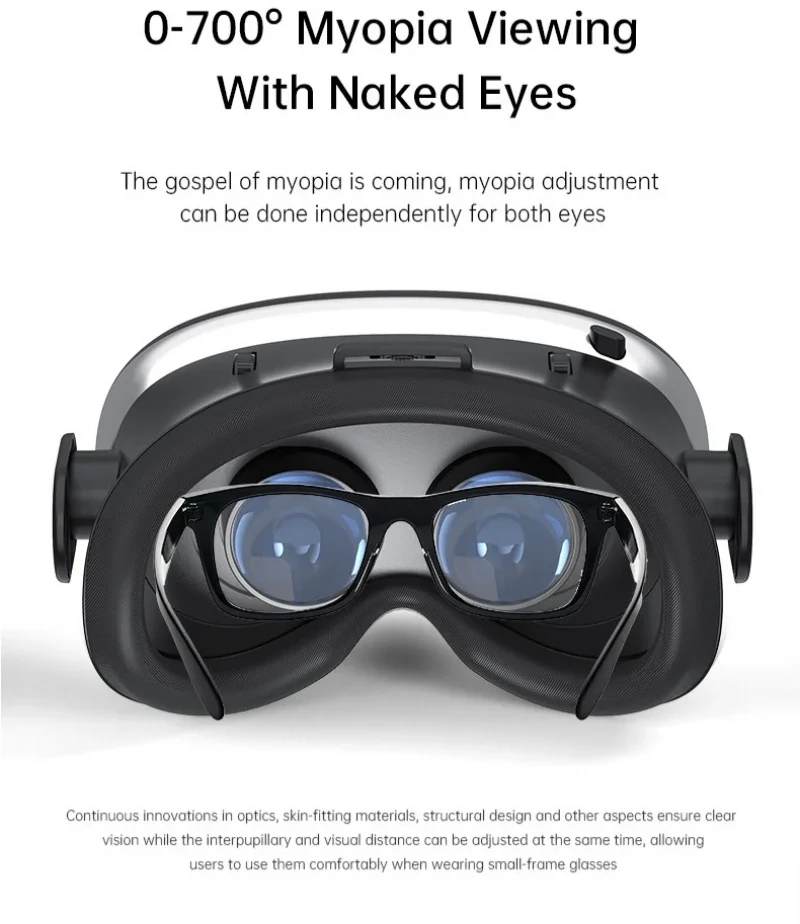 Virt. realybės akiniai Shinecon VR18 + B03 valdiklis