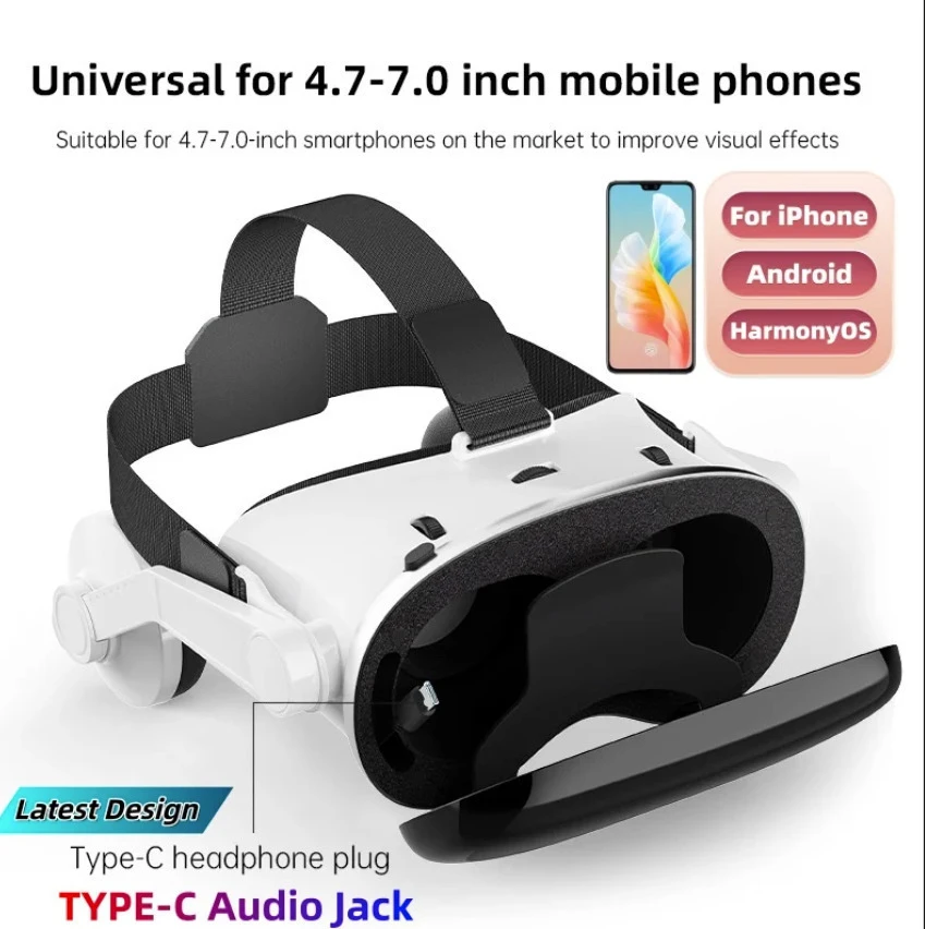 Virt. realybės akiniai Shinecon VR18E + B03 valdiklis