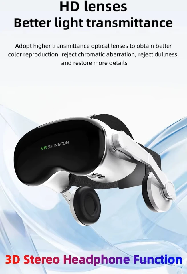 Virt. realybės akiniai Shinecon VR18E