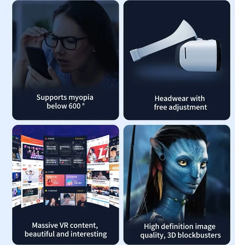 Virt. realybės akiniai Shinecon VR19
