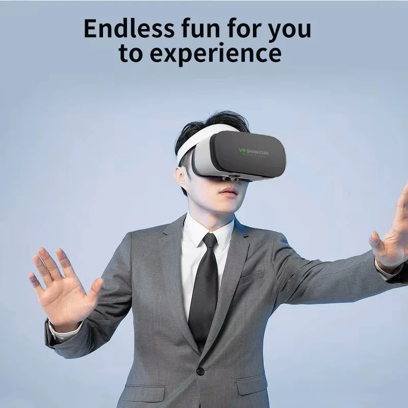 Virt. realybės akiniai Shinecon VR19 + B01 valdiklis