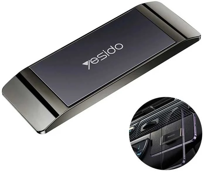 Yesido magnetinis automobilinis telefono laikiklisC151 to dashboard juodos spalvos