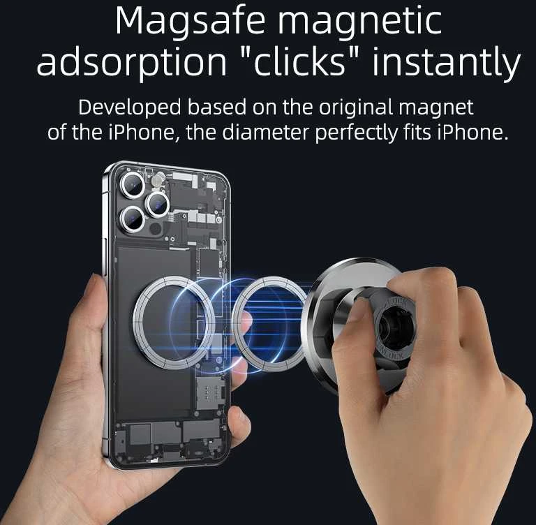 Yesido C201 automobilinis magnetinis telefono laikiklis