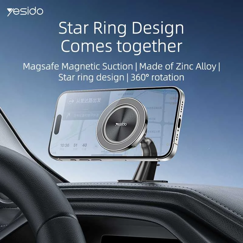 Yesido C201 automobilinis magnetinis telefono laikiklis