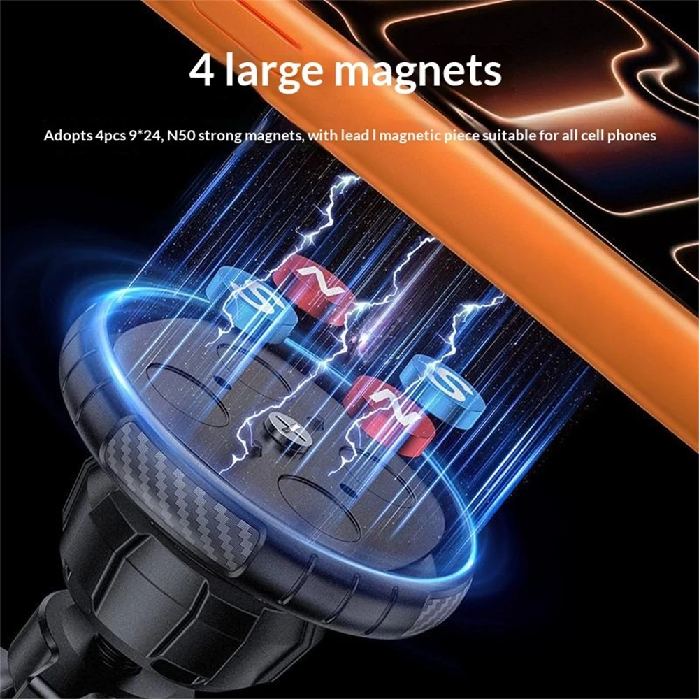 Yesido C234 magnetinis telefono laikiklis į groteles