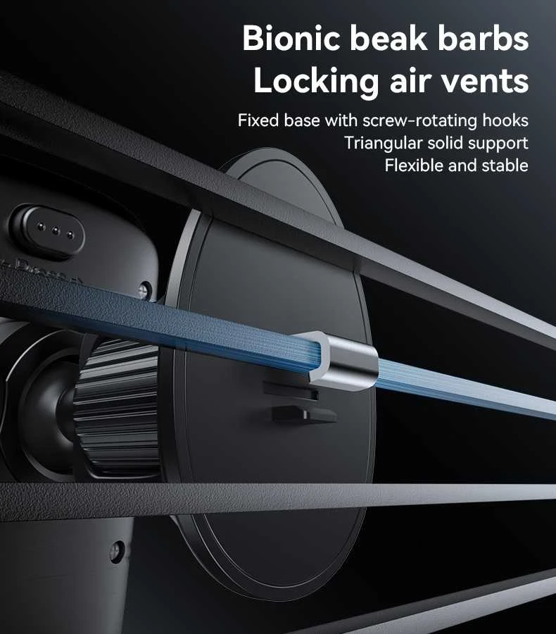 Yesido automobilinis laikiklis C251 į air vent juodos spalvos